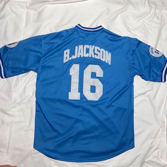 B. JACKSON Mitchell & Ness Throwback Kansas City Royals #16 Jersey. Size 52 -XXL - Picture 2 of 10